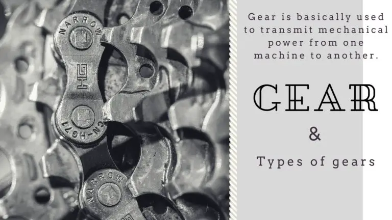 The best way to understand about gear and types of gears