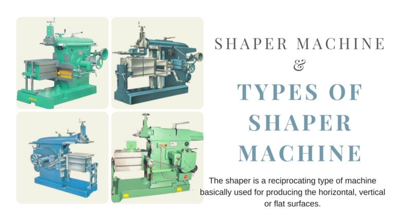 Types of Shaper machines