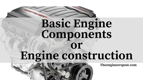 Engine components or engine parts