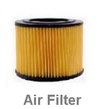Vehicles air filter