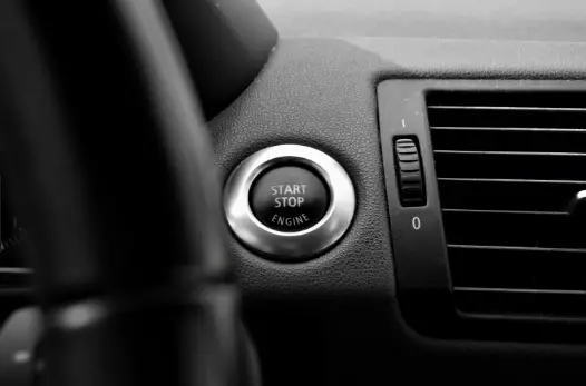 Car start and stop button