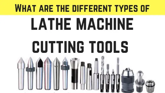 Lathe machine cutting tools