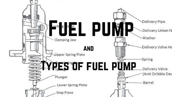 What is Fuel Pump - Types of Fuel Pump - Its Working Principle
