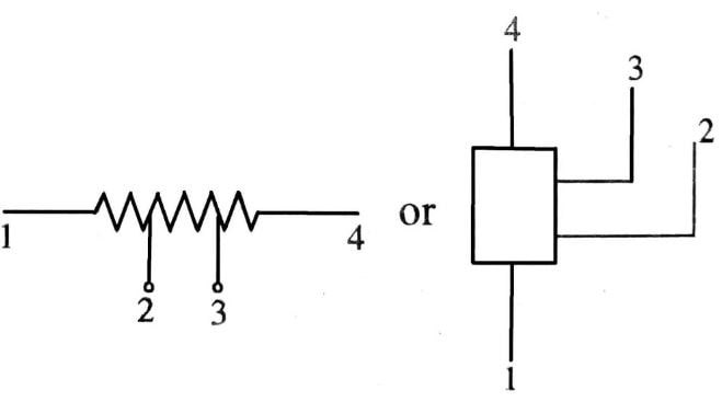 Types: Tapped resistors