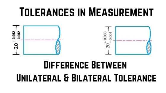 types of tolerances