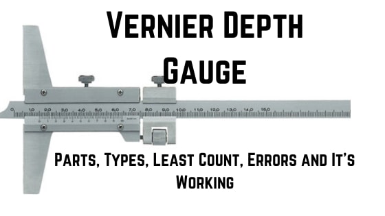 Vernier Depth Gauge