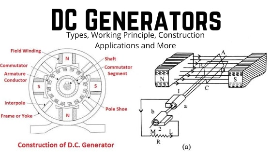 DC Generator types, parts