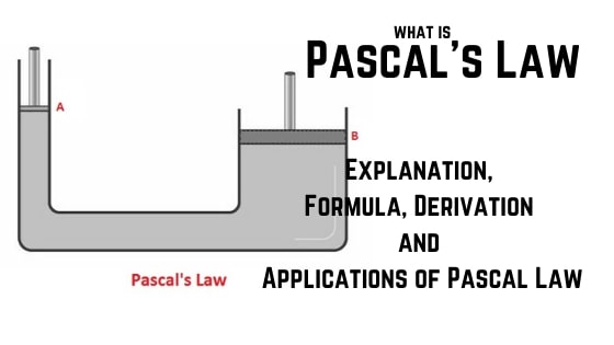 Pascal's Law and its applications