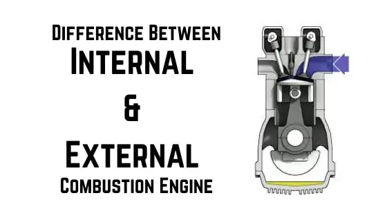 Difference Between Internal and External Combustion Engine