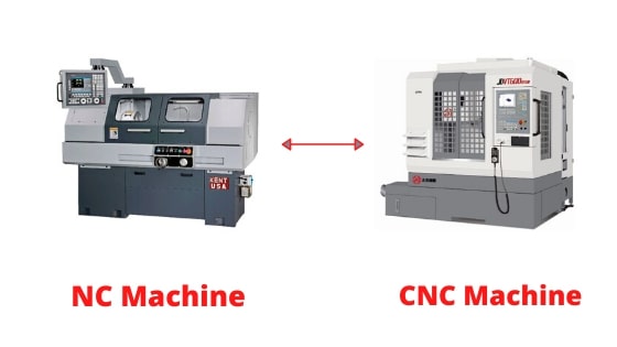 Difference between NC and CNC Machine