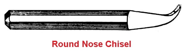 Round nose chisel