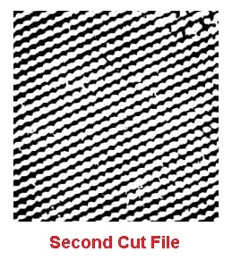 Types of file tools - Second cut file