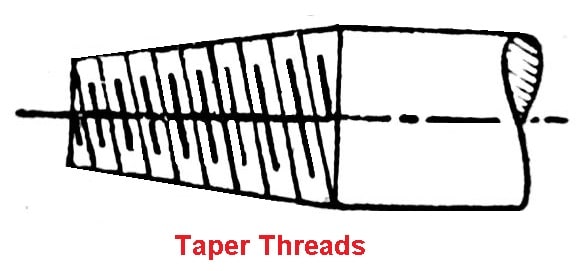  taper thread