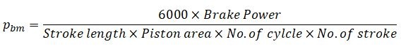 Brake Mean Effective Pressure