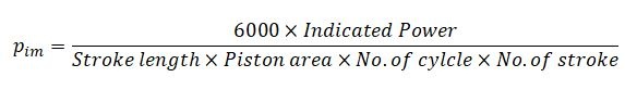 Indicated Mean Effective Pressure