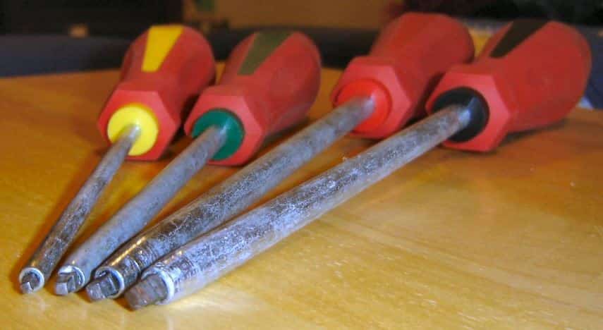 types of screwdrivers - Robertson screwdriver