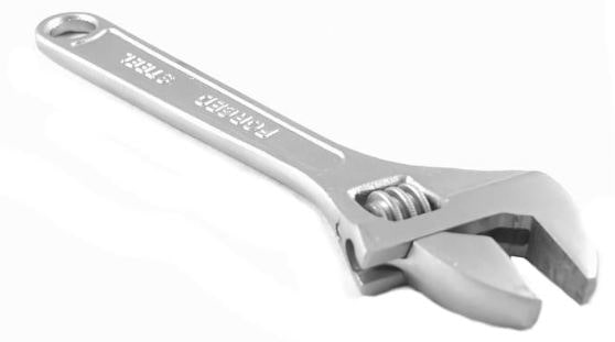Types of Wrenches - Adjustable Wrench