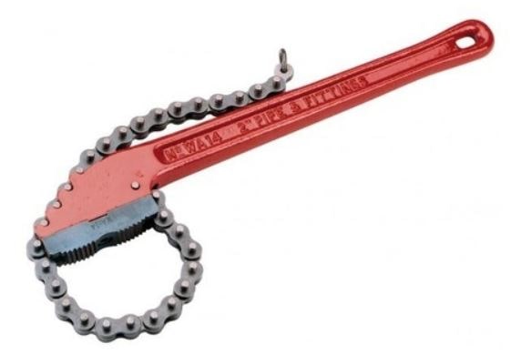 Types of Wrenches - chain wrench