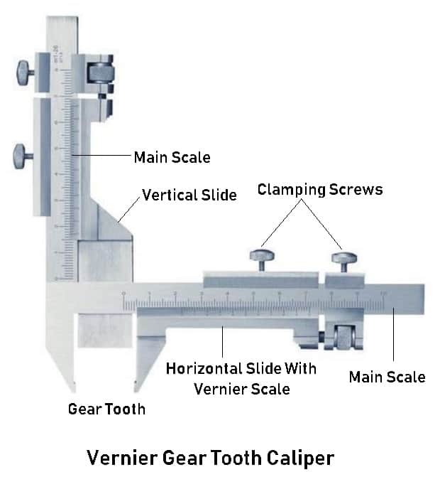 Vernier Gear Tooth Caliper
