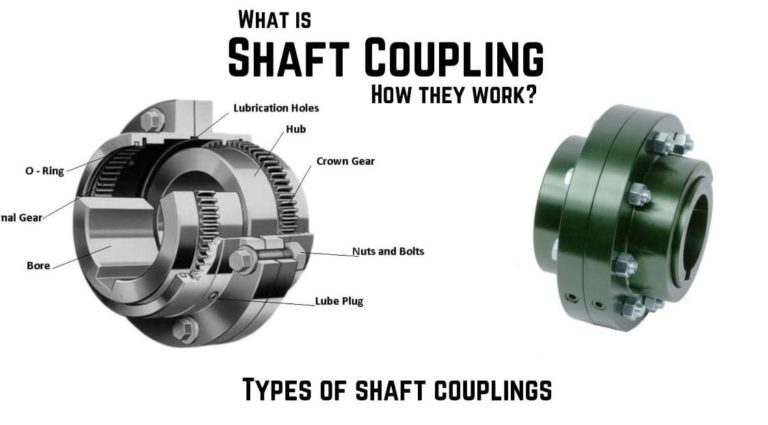 Types of shaft coupling