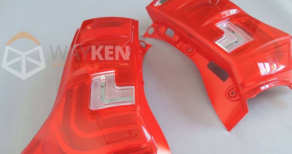 Prototyping of Optical Parts for Cars