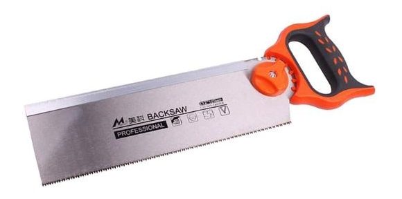 Types of saws - Tenon or back saw