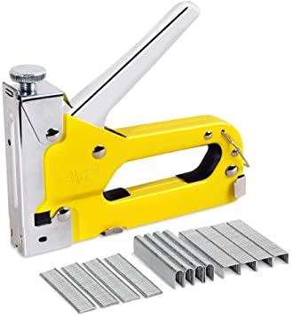 Hand-actuated Staple Gun