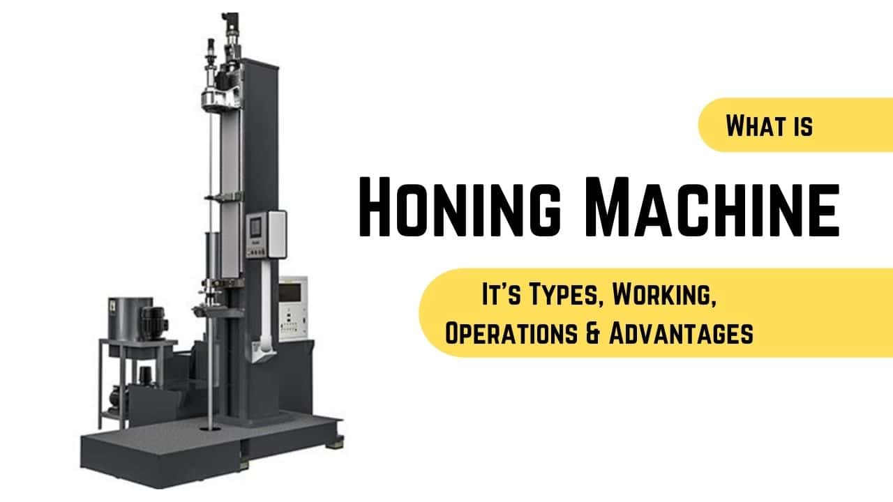Honing Machine Types, Working, Tools, Operations [PDF]