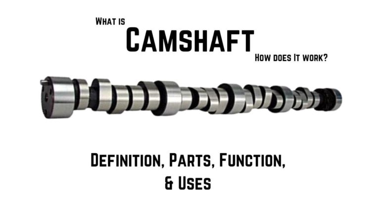 parts of camshaft