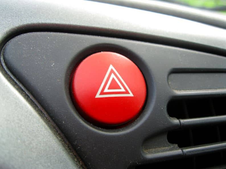 Car Interior Parts - Emergency Flashers