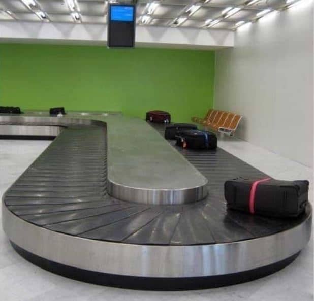 Types of Conveyors - Baggage Conveyor