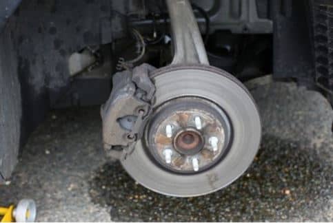 Leaking of Brake Fluid