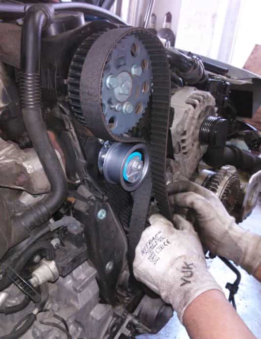 Timing Belt In Car