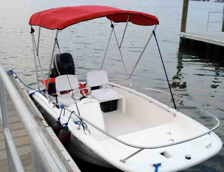 Bimini - parts of boat