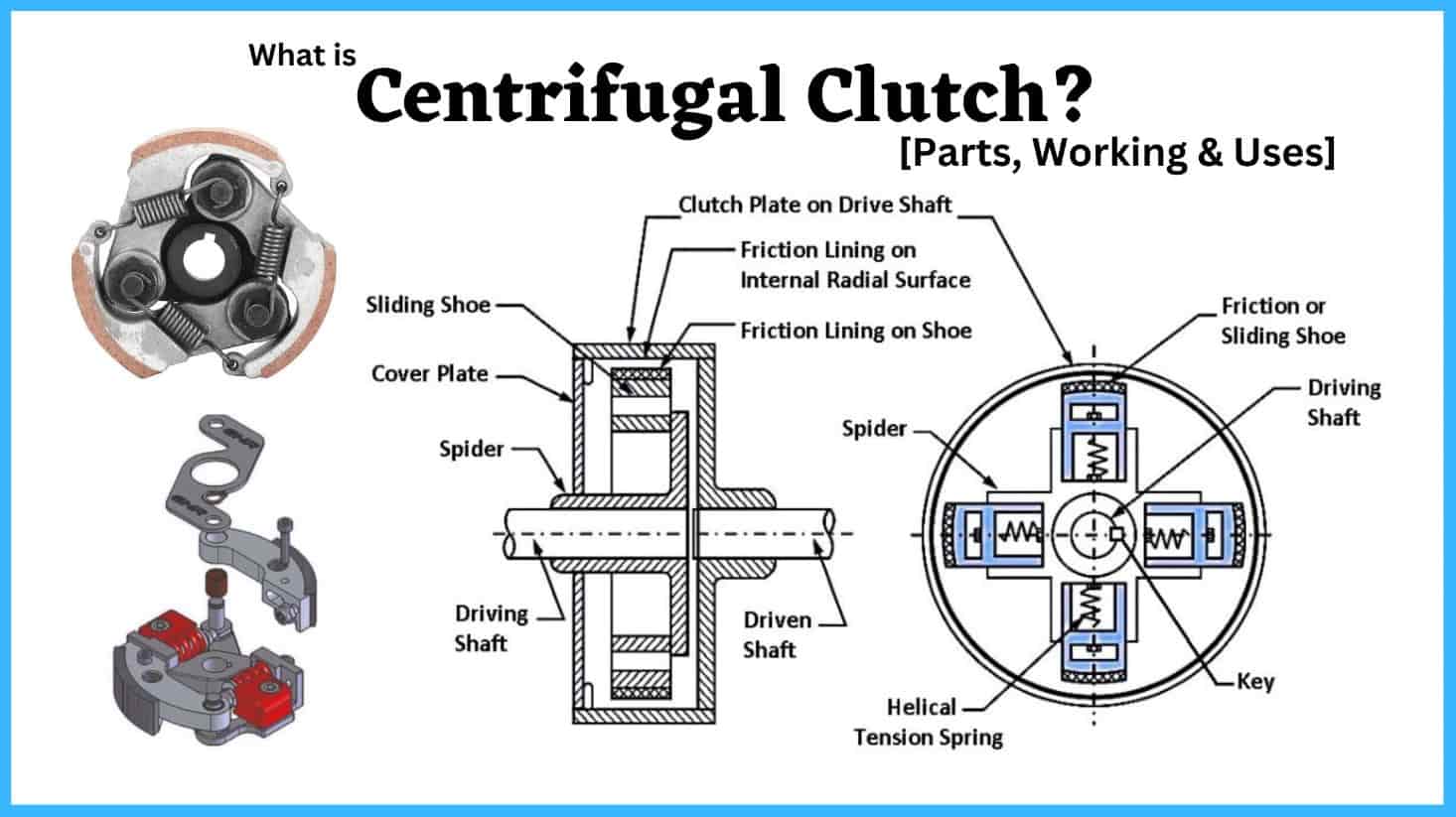 Centrifugal Clutch Explained – An Engineer's Guide to a Centrifugal Clutch