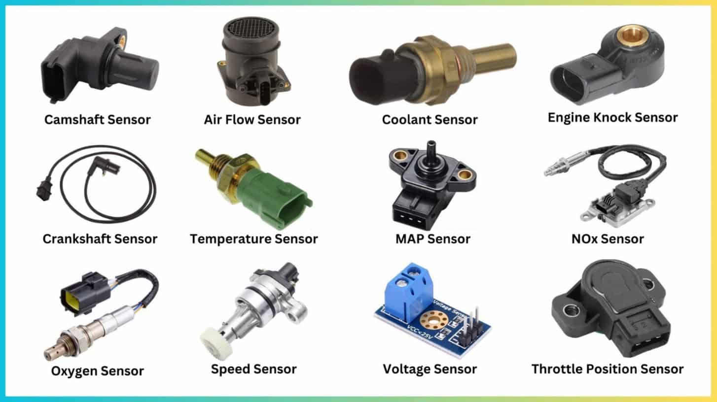 Different Types of Car Sensors and Their Functions [PDF]