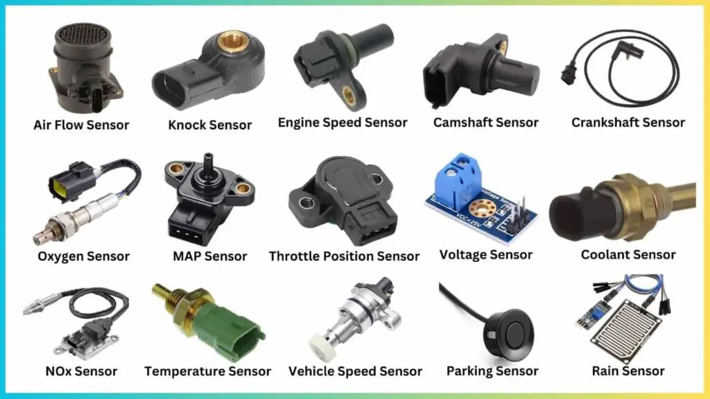 Types of Car Sensors