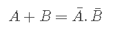 DeMorgan's Second Theorem